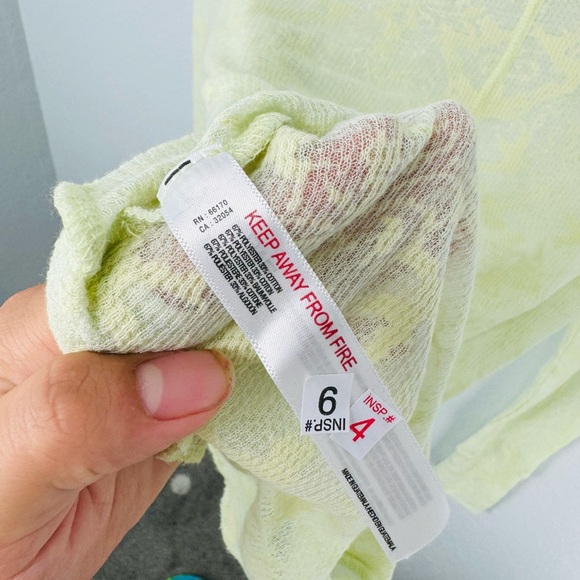 NEW  Free People You and I Long Sleeve Turtleneck Sheer Loungewear Layering - Picture 7 of 8